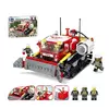 Конструктор 80527 "Пожежний екскаватор", 298 деталей, помпове накачування води, в коробці