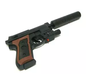 Пістолет на пульках 238-3 (240) лазерний приціл, в пакеті