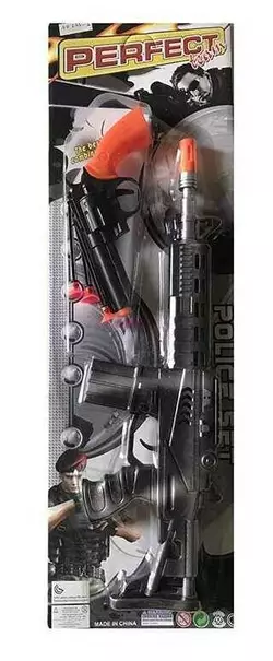 Автомат 535-2 (144/2) пістолет, патрони на присосці, механічний принцип роботи, тріскачка, на листі