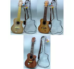 Гітара 6821B1-3-4  4 струни, медіатор, 3 види, кор., 50-19-5 см.