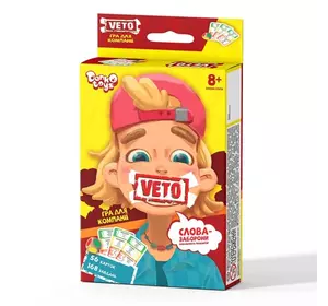 Гра настільна "Veto" VETO-01-01 U (10) "Danko Toys"