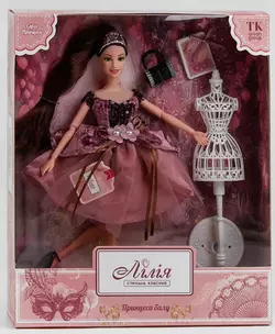 Лялька Лілія ТК 13416 (48/2) "TK Group", "Принцеса балу", аксесуари, в коробці