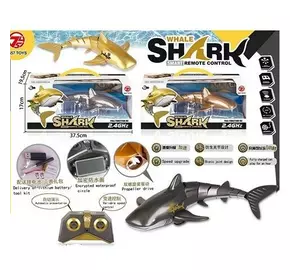 Тварина 606-16 акула, радіокер., акум., плаває, USB, 2 кольори, кор., 38-17-20 см.