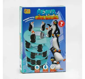 гр Гра ""Вежа пінгвінів"" 86682 (18) ""4FUN Game Club"", 18 пінгвінів, 7 кілець, в коробці
