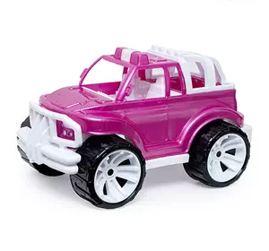 Іграшка дитяча "Позашляховик  класичний великий рожевий" арт 339 Бамсик