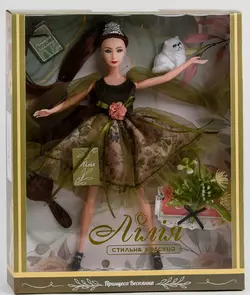 Лялька Лілія ТК 14108 (48/2) "TK Group", "Принцеса Веснянка", вихованець, аксесуари, в коробці