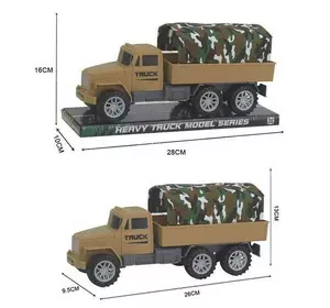Машинка 601 (96/2) військова вантажівка, інерція, тент, у слюді