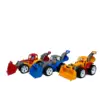 Іграшка дитяча "Трактор BAMS  2  ківша" кольорова кабіна BAMSIC, арт.007/8 Бамсик