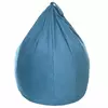 гр Крісло-мішок ""Груша"" 207000413 Homefort пінополістиролові кульки, тканина велюр - колір бірюзовий