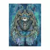Алмазна мозаїка «Всевидяче око і павичі», 30х40 см