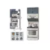 Кухня CF 6602 (60/2) рухливі елементи, посуд, підсвічування, звук, в коробці