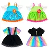 Вбрання для ляльки GC18-78-79-92A-92B сукня, 4 види, кул., 25-33-1,5 см.