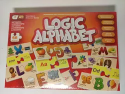 Пазли-асоціації, що розвивають "Logic Alphabet" англ/рос