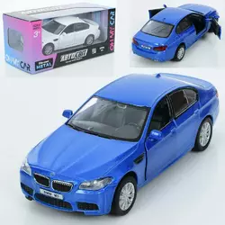 Машина AS-3080 АвтоСвіт, BMW M5, мет., інерц., відчин. двері,гум. колеса, 2 кольори,кор.,15,5-7-7см.