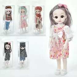 Лялька B06 шарнірна, мікс видів, бліст., 10-30-6,5 см.