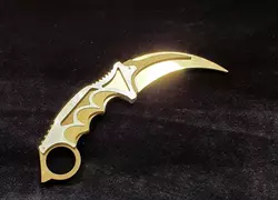 Сувенірний ніж, модель КЕРАМБІТ GOLD