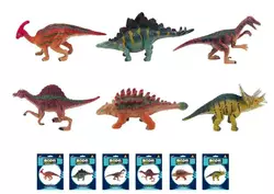 Динозавр Q9899-ZJ27 6 видів, кул., 12,5-16-3 см.