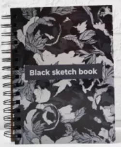 Блокнот TM 4Profi "Black sketch book" two, А5