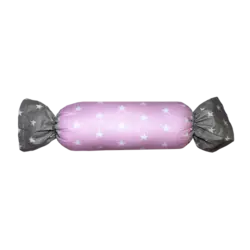 Подушка Хатка Конфета Принцесса Розовая с серым