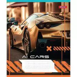 А5/36 кл. 1В AI cars, зошит для записів