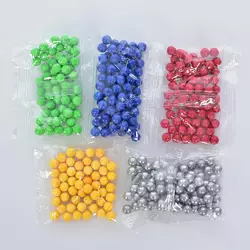 Кульки Y-018 від 80 пакетів, від 60 шт. в пакеті, 5 кольорів, упак., 24-19-10 см.