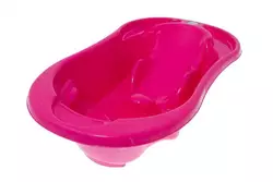 Ванночка "Комфорт"  2 в 1 анатомічна (Рожевий)