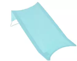 Лежак для купання високий 100% бавовна (Блакитний)