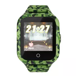Детские водонепроницаемые GPS часы MYOX MX-72GRW (4G) камуфляж с видеозвонком