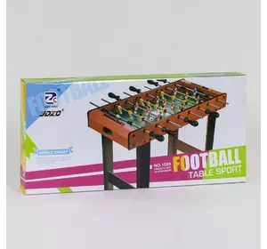 Футбол 1089 (4) підлоговий, дерев'яний, на штангах, в коробці