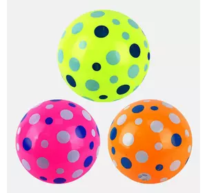 М'яч гумовий C 56606 (300) 3 види, розмір 9'', вага 85 грамів, у пакеті, ВИДАЄТЬСЯ ТІЛЬКИ МІКС ВИДІВ