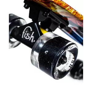 Penny Board "Fish" Fire and Ice