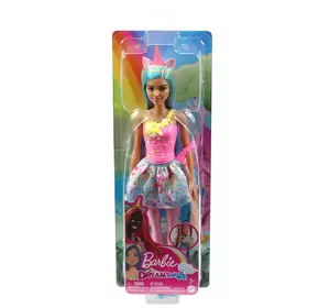 Лялька-єдиноріг у світло-рожевому стилі серії Дрімтопія Barbie