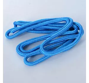 Спортивний інвентар MS 3339 мотузка для гімнастики, 3м, синій, кул., 19-8-4 см.