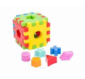 Іграшка розвиваюча "Чарівний куб" 12 ел. Арт.39176