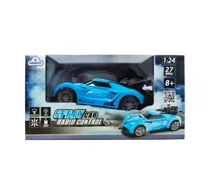Автомобіль Spray Car на р/к – Sport (блакитний, 1:24, світло, вихлопна пара)