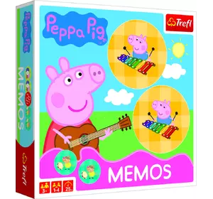 Настільна гра - "Мемос з Пепою" / Свинка Пепа