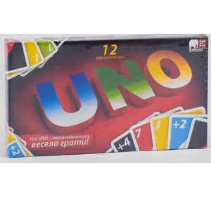Гра карткова "UNO" ФР-00008450 (12) "Danko Toys"