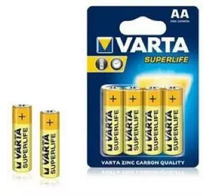 Батарейка VARTA LONGLIFE R-6 AA Блістер (алкалайн) 4шт/бл 80шт./уп ш.к. 525157