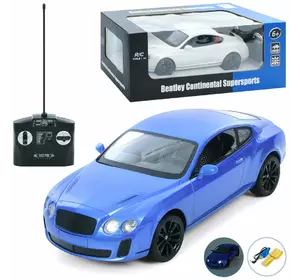 Машина 2048 радіокер.,Bentley GT Supersport Coupe,1:14,акум.,гум.колеса,USB,2 кольори,світло,кор.,45