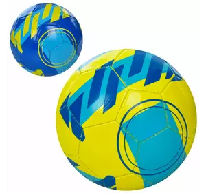 М'яч футбольний EV-3384 розмір 5, ПВХ 1,8мм, 300-320г, 2 види, кул.
