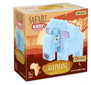 "Baby Blocks" конструктор Сафарі - слон