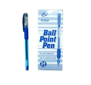 Ручка масл 501P синя ST02246