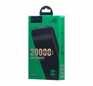 Універсальна Мобільна Батарея Hoco J52A New Joy 20000 mAh (Чорний)