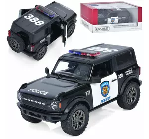 Машинка іграшкова KT5438WP "FORD BRONCO (POLICE) 2022"