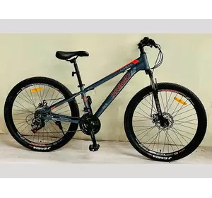 Велосипед Спортивний CORSO «PRIMO» 26"" дюймів RM-26808 (1) рама алюмінієва 13``, обладнання SAIGUAN 21 швидкість, зібран на 75%
