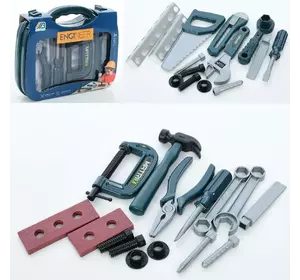 Набір інструментів MT4-1-2 викрутка,ключи,2 види(пила,ніж/молоток,плоскогубці),чемодан,карт.обг.,27
