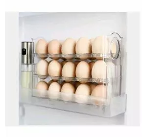 Контейнер-органайзер для зберігання яєць 3яр 26*10*20см R30902