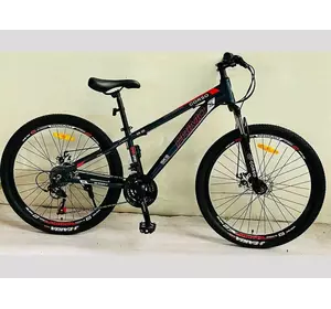 Велосипед Спортивний CORSO «PRIMO» 26"" дюймів RM-26519 (1) рама алюмінієва 13``, обладнання SAIGUAN 21 швидкість, зібран на 75%