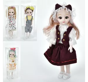 Лялька B03 шарнірна, мікс видів, бліст., 10-30-6,5 см.
