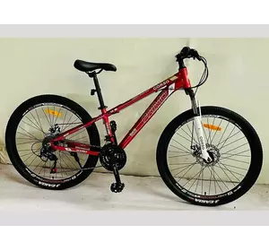Велосипед Спортивний CORSO «PRIMO» 26"" дюймів RM-26707 (1) рама алюмінієва 13``, обладнання SAIGUAN 21 швидкість, зібран на 75%